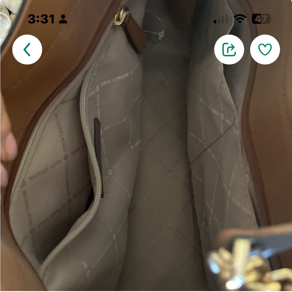 Beautiful Michael Kors purse - Picture 7 of 14